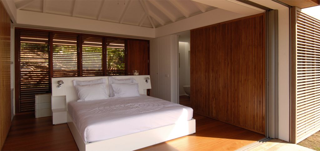Saint Barth slaapkamer