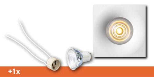Badkamer Spotjes, inbouwspots badkamer. IP65 LED spots. The Essential collectie van B DUTCH. IP65 spots van geborsteld aluminium, mat zwart of mat wit. GU10 en MR16 en Philips Hue GU10 lichtbron passen in de badkamer spotjes. Armatuur voor GU10, MR16 en Philips Hue GU10 lichtbronnen. Ook dimbaar te maken.